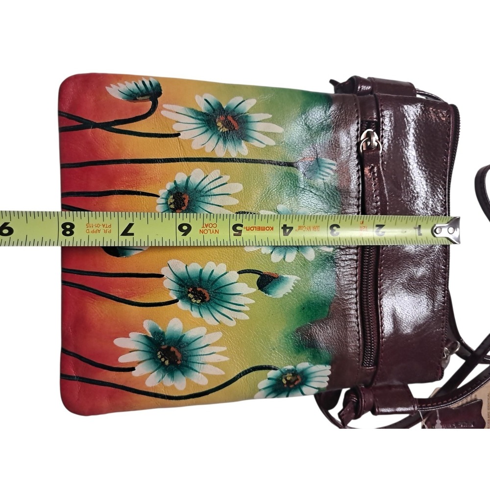 Handpainted Genuine Leather Small‎ Shoulder Bag Unbranded - Picture 6 of 7
